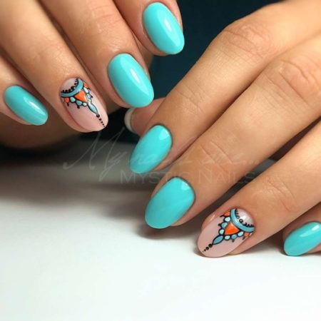 Gel Polish 072 - Fresh Mint 6ml – Image 2