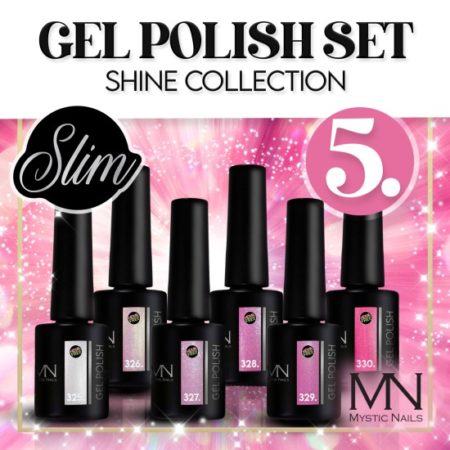 Gel Polish Set 05 - Shine collection - 6 pcs x 6
